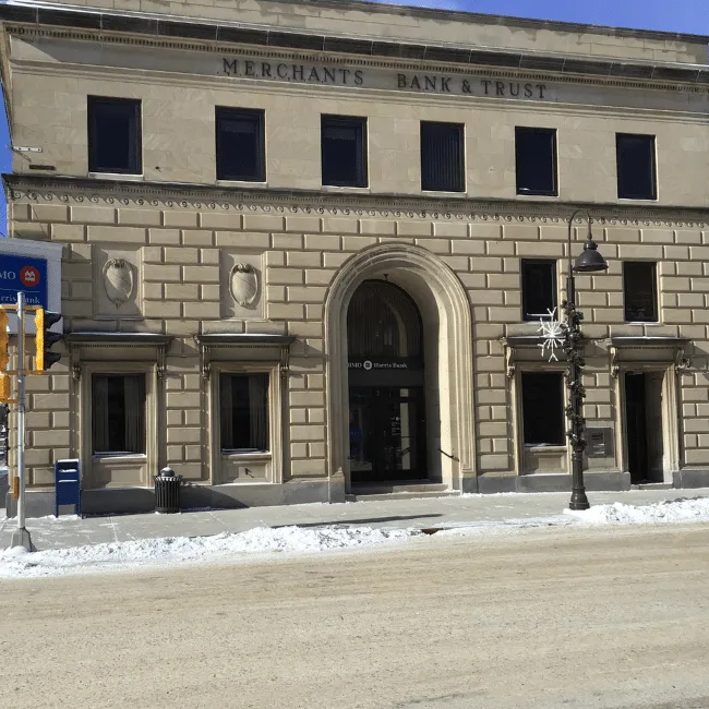 Exterior of BMO Harris Bank in Wisconsin