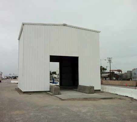 Building at BNSF Rail Security Portals in California, Alabama, Texas, Illinois