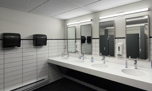Bathroom in C.H. Hanson in Naperville, IL