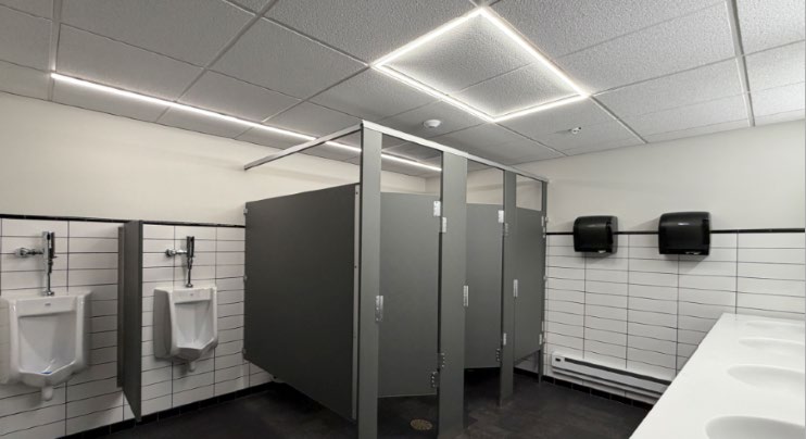 Bathroom in C.H. Hanson in Naperville, IL