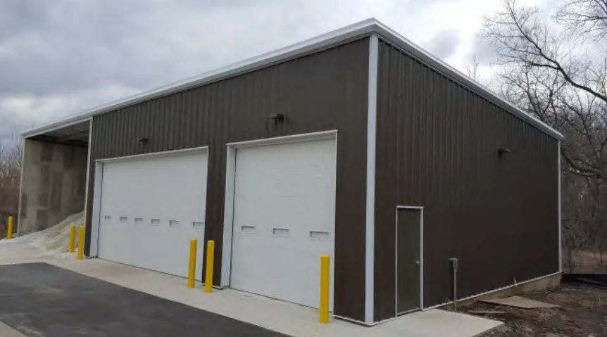 Exterior Building at College of Lake County in Grayslake, Illinois