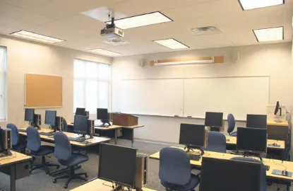 Classroom in Columbia College of Missouri in in Crystal Lake, Illinois
