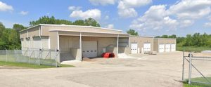 Exterior of the completed township road maintenance facility in McHenry County, Illinois