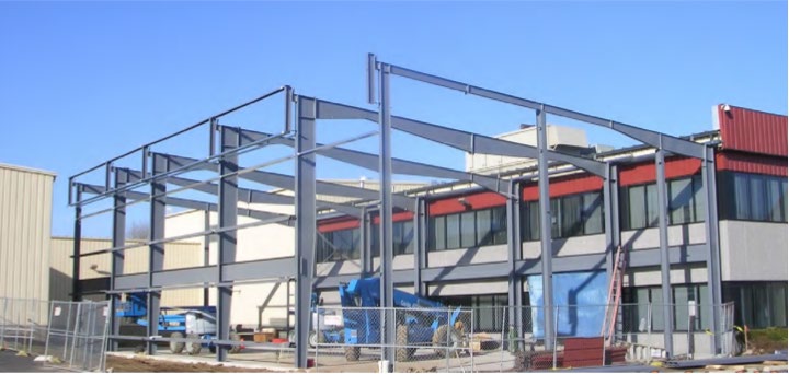 Construction of EPS – CCA / Valspar in Marengo, Illinois