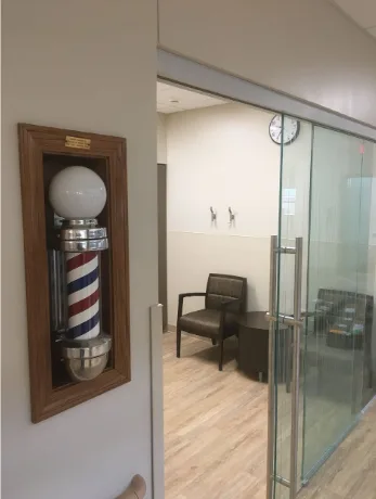 Interior of Expand Oscar G Johnson Community Living Center VAMC in Iron Mountain, MI