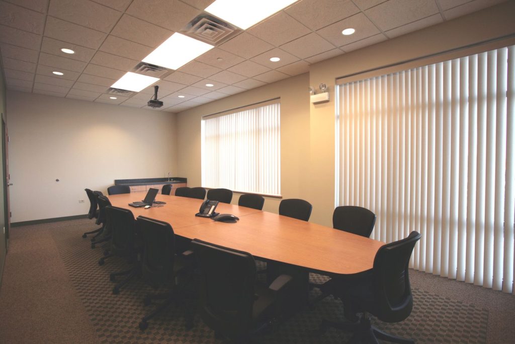 Meeting Room at Fire Safety Consultants in Elgin, Illinois