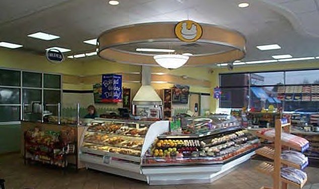 Interior of Gas Station C-Store Retail Center in McHenry, Illinois