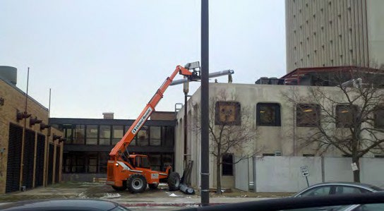 Construction at Hines VA Hospital – Building C in Hines, Illinois