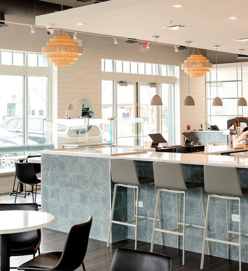 Interior of Hometown Coffee & Juice in Lake Forest, Illinois