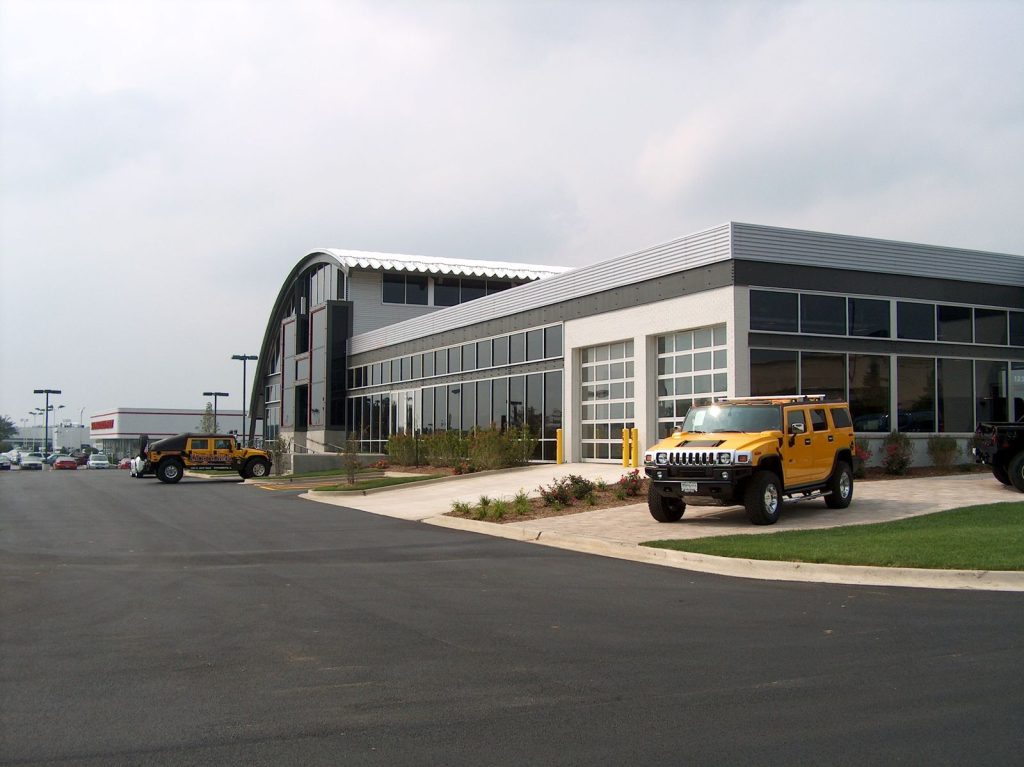 Exterior of Hummer in Schaumburg, Illinois