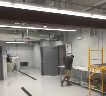 Interior Room in Industrial Building