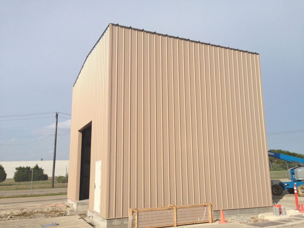 Exterior of Kansas City Southern Railway Portal Building in Wylie, Texas