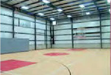 Gymnasium in Sports City in Woodstock, Illinois