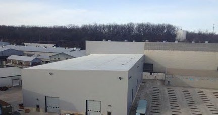 Birds Eye View of TC Industries in Prairie Grove, Illinois