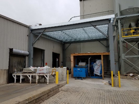 Construction at Unilock ALAR Exterior in Aurora Illinois