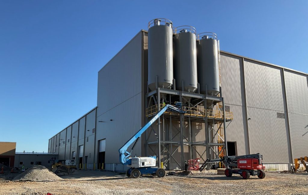 Construction at Unilock Manufacturing - Addition in Hamilton County, Ohio