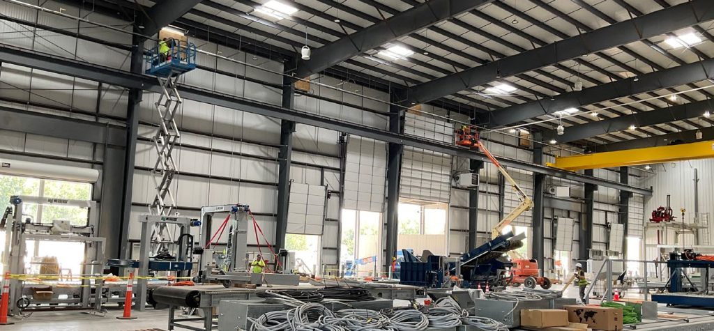 Interior Construction at Unilock Manufacturing - Addition in Hamilton County, Ohio