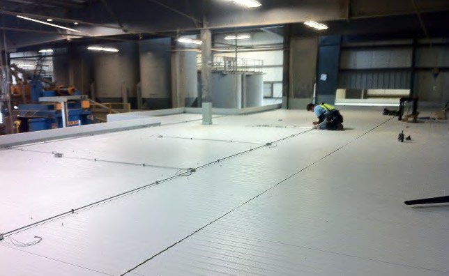 Construction at Unilock Manufacturing – Kiln Rebuild in Aurora, Illinois