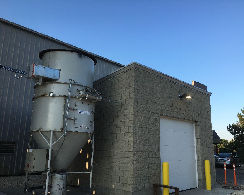 Exterior of Unilock Manufacturing in Marengo, Illinois