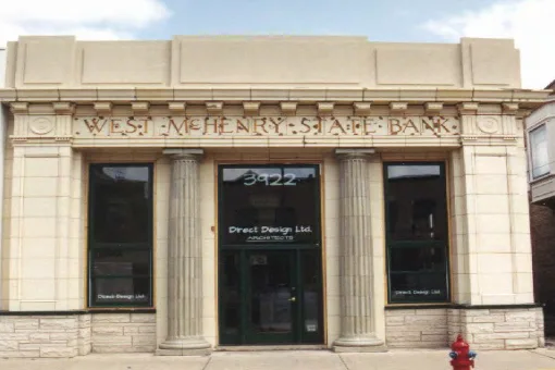 Outside West McHenry State Bank
