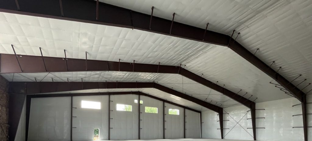 Ceiling of Building at Wheatland Athletic Association in Aurora, Illinois