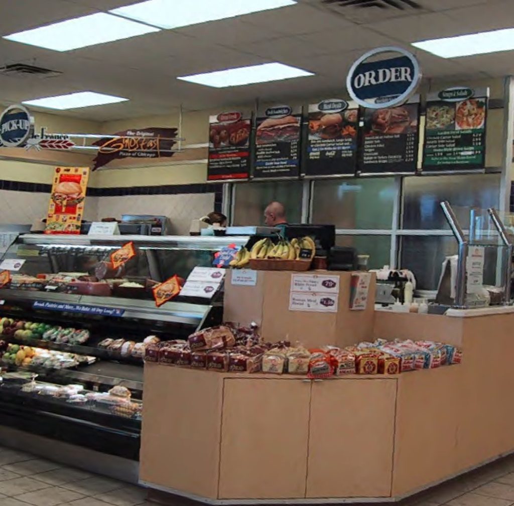 Interior of White Hen Pantry in Montgomery, Mundelein, Streamwood, Illinois